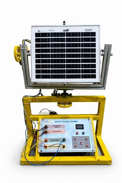 Solar Tracker Trainer Material Metal Kit Level ITI Level Power Supply 230 V AC Trainer Format Modular Panel Type Screen - Image 3