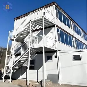Economic Prefab Worker Accommodation Steel Frame Mobile Modular Apartment Integrated Prefabricated Container Home Housing - Image 3