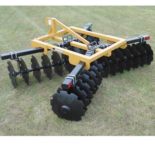 Farm Tractor 3 Point Offset Disc Harrow for Sale 12 14 Cultivator Best Price Hand Tractor 4FT Disc Plow - Image 3