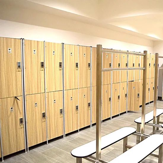 Factory HPL Decorations Locker Box Gym School Clothes Storage Lockers Cabinet - Image 6