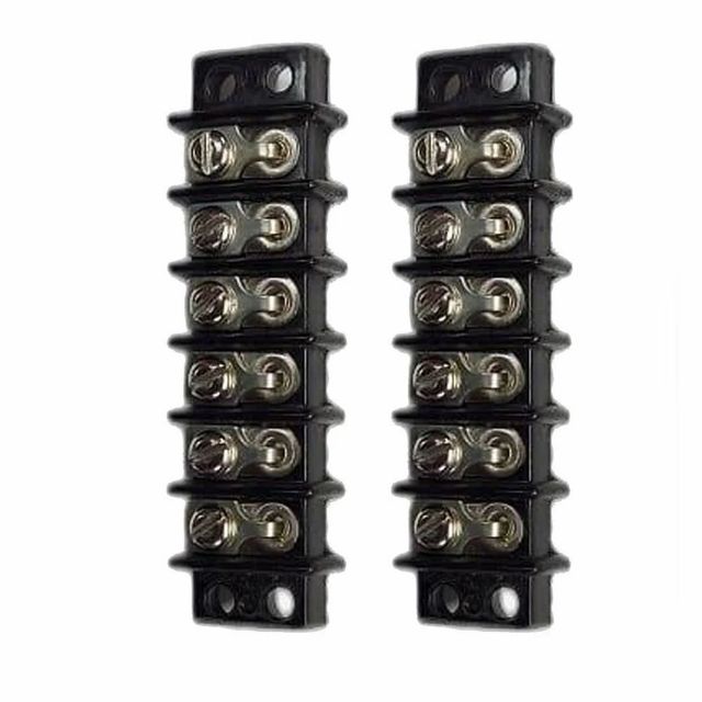 15A terminal block Part Number 130 Current Rating 15A Brand PIRI ELECTROLS MAKE Construction Vigorous Built Mounting type Panel - Image 1