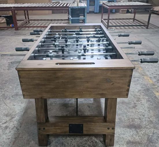 57 Inch Solid Wood Soccer Table Game Set Model L Brand Fpg Leg Wood Leg Origin China Trademark FPG Model NO. SF057 Bar Number - Image 6