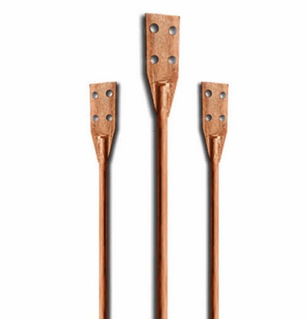 EARTHING ROD 17.2 MM, 2 METER COPPER Length 2 Meter Diameter 17.2 Mm ...