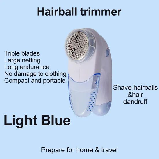 Portable Battery Operated Fabric Shaver Lint Remover Device Electric for Clothes - Image 4