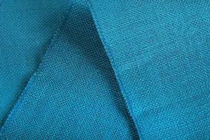 Customized Blue Finished Edge Home Decor Jute Table Runner - Image 3