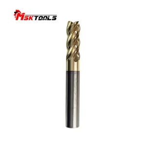Tungsten Carbide Cemented Carbide 4f CNC Tools Square Milling Cutter - Image 2