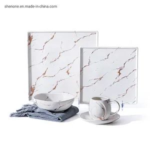 Shenone Ceramic Dinner Plates Kitchen Restaurant Porcelain Plates105 - Image 2