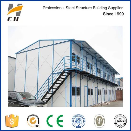 Labor Camp and Prefabricated Plants Standard GB HS Code 94069000 Member Steel Beam Certification ISO Model NO. 20ft - Image 3