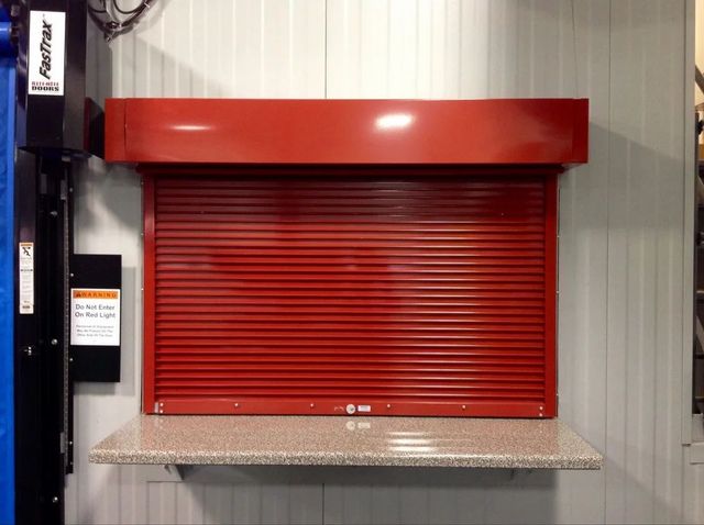 Roller Shutter Door Position Exterior Material Aluminium Shutter Type Galvalume Control Components Key Switch Operating Option With - Image 3