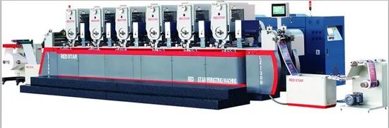 Rotary Label Printing Machine (LZ360) Power 18kw Model Lz360 Condition New Origin Shanghai Model NO. LZ360 Specification - Image 2