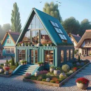 Container House Space Modular Room Container Modular Dome Capsule Trailer House - Image 4