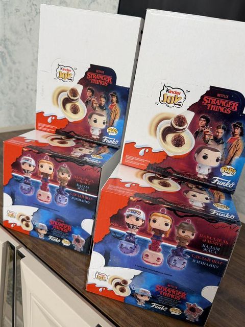 Amazing Kinder Joy Stranger Things Chocolate Egg Collectible Surprise Treat Premium Gift For Kids Fans - Image 5