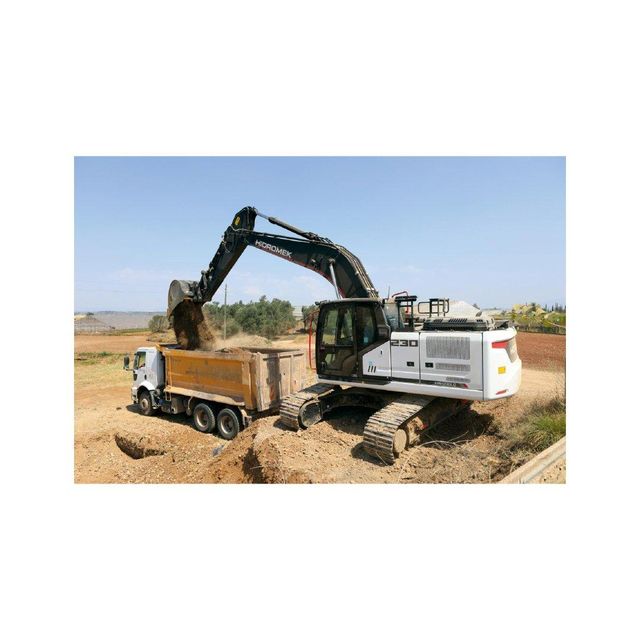 Hidromek 65 ZT excavator offered with zero tail swing design for tight space operations - Image 4