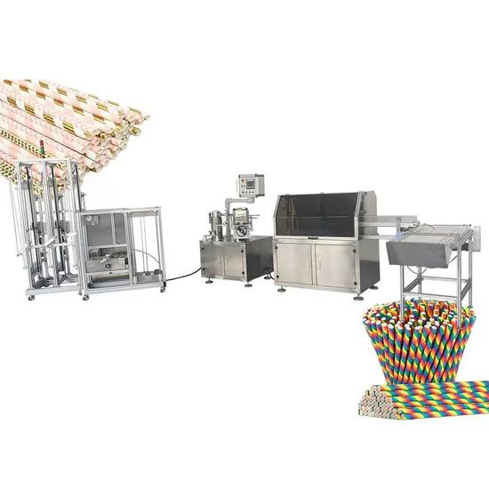 Remote Update Disposable Paper Straw Making Machine - Image 1