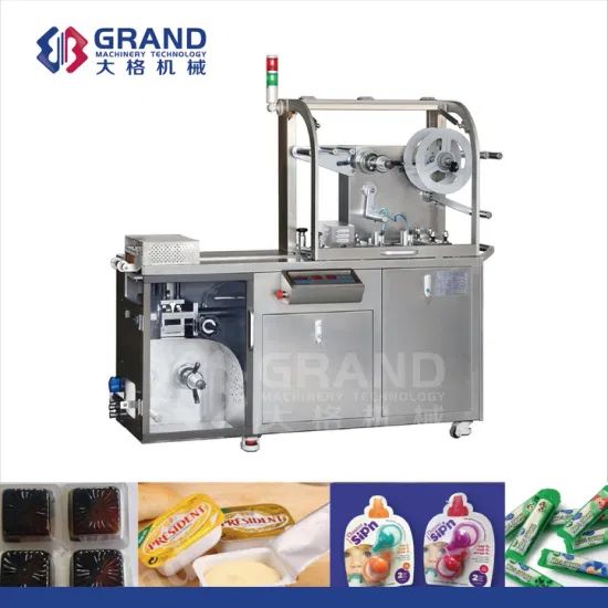 Dpp-110 Automatic Blister Packing Machine for Cream Cheese Packaging - Image 2