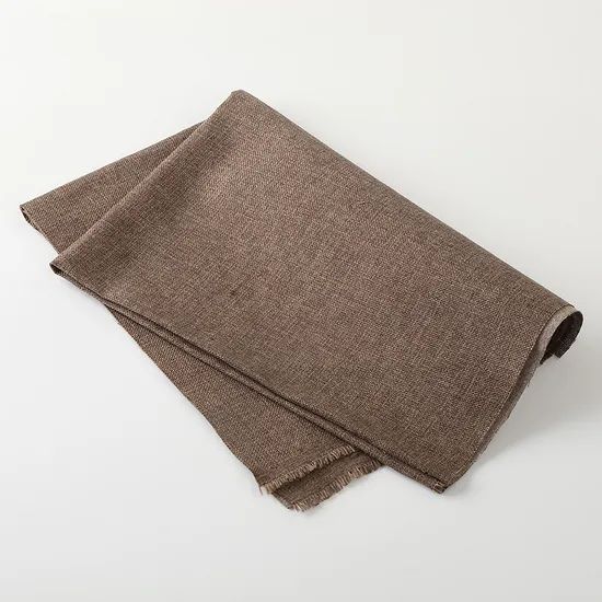 Chinese Inventory Plain Linen Polyester Blended Fabric Sofa Plain Linen Fabric - Image 6