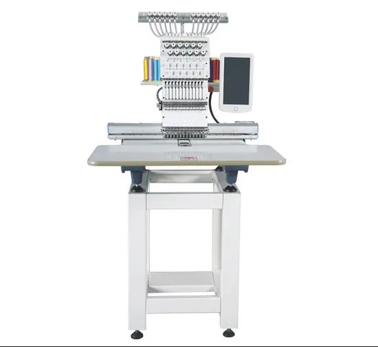10 Inch Touch Screen Multi Needle Embroidery Machine for Sale - Image 5