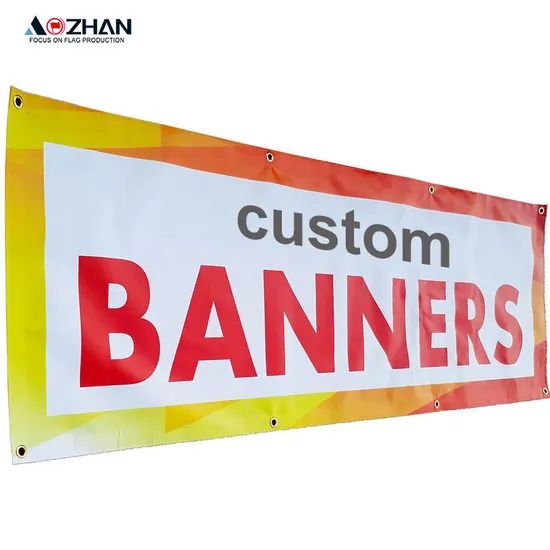 Wholesale Custom Inkjet Printing Advertising Cheering Vinyl Beach Flags Banner - Image 5