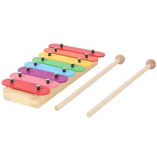 Kids Wooden Musical Instruments Xylophone - Image 3