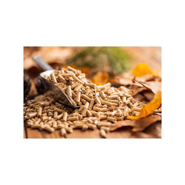 wholesale compressed Wood Burning High Quality Hardwood fuel pellets 6mm For Pool Heater OEM Biomass Wood Pellets - Image 2