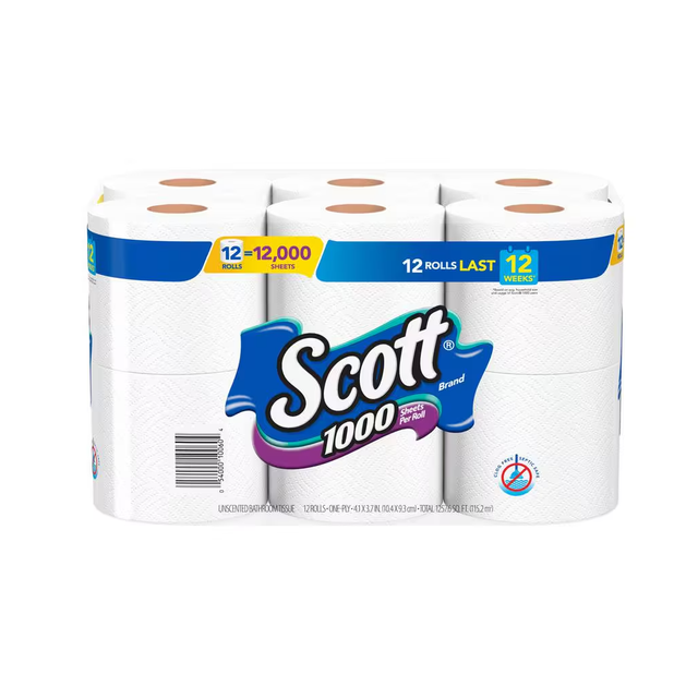 Best Quality Wholesale Price Scott Essential Toilet Paper, 2-ply Bath Tissue 80 Count - Image 5