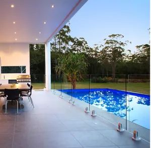 Customized Glass Railing Safety Glass Balustrade Swimming Pool Fence - Image 3