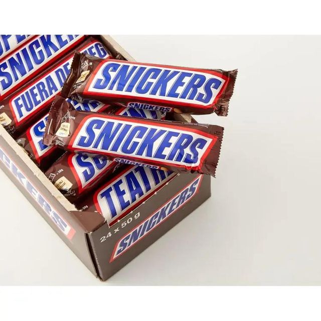 Premium Snicker Chocolate Bar Rich Milk Chocolate With Caramel And Peanut Taste Fresh Sweet Energy Snack Delight Original Quality - Image 4