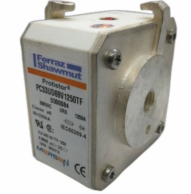 Mersen Ferraz Shawmut N300254 Semiconductor Fuse IR 200 kA Brand Mersen Voltage 690 V AC ROHS Compliant Yes Rated Current 1000 - Image 2