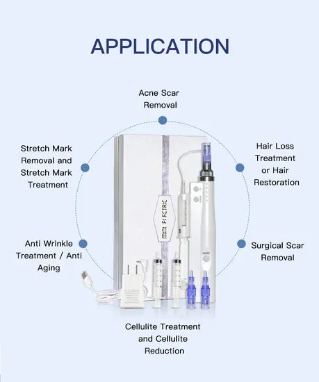 Nano Mesotherapy Gun Home Portable 450g 22*7*4.5cm CE Ulile Weight 450g Origin China Model NO. Nano Trademark ulike Certification CE - Image 3