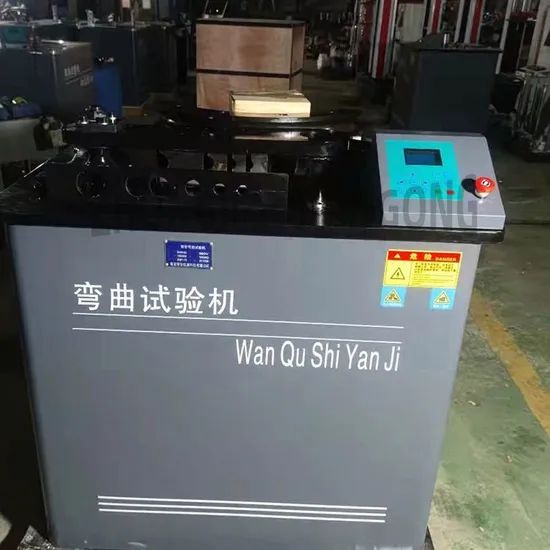 High Performance Rebar Bending Testing Machine for Wholesale Origin China Trademark ZJJG Display Digital Accuracy Grade 1 - Image 5