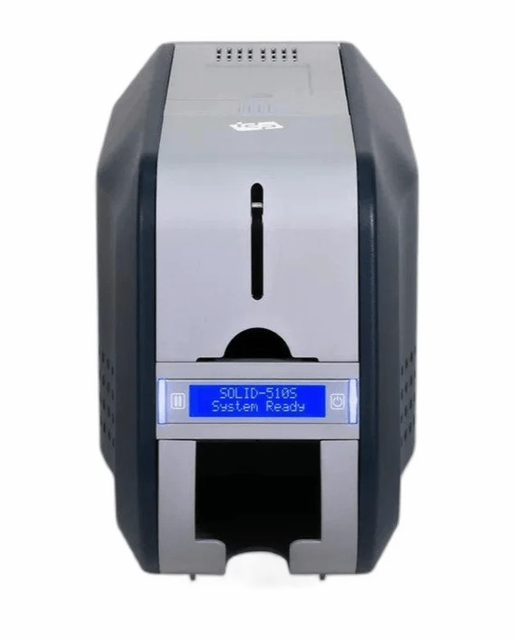 Solid 510L PVC IDP Card Printer Material PVC Connectivity USB Brand ...