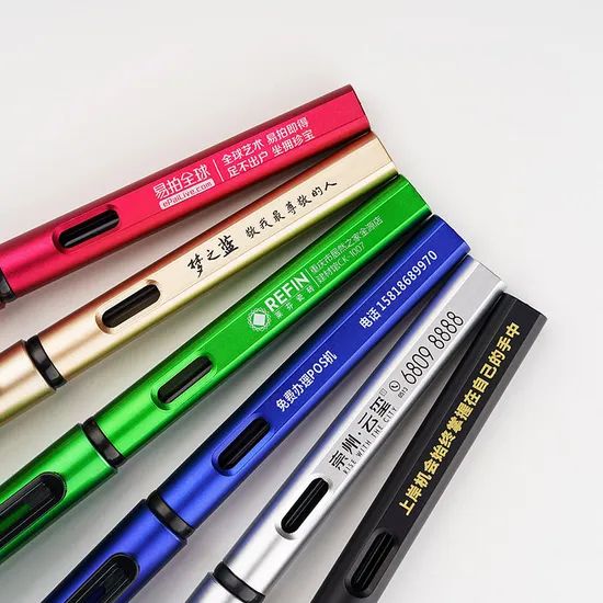 Vibrant Custom Gel Pens for Bulk Gifting and Distribution Color Black Weight 10.5g Size 144*9mm Model NO. AA29 Refillable - Image 4