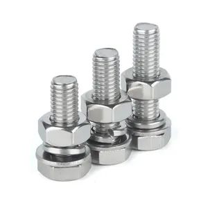 Premium Hexagon Screw Bolts with Durable Spring Washers for Heavy-Duty Use - Image 5