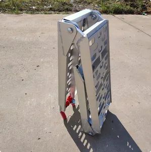 Tri-Fold Lightweight Aluminum Ramp Suitable for Atvs Motorcycles and Pickup Trucks - Image 6