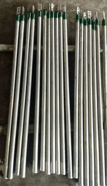 50 mm Gi Pipe Earthing Electrode Color silver Life Span Long Shape cylindrical Rod Diameter 50 mm Conductivity - Image 2