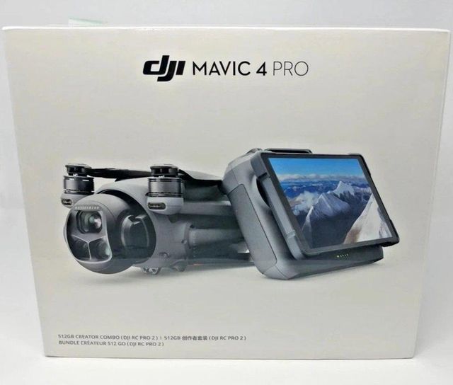 DJI MAVIC 4 PRO Fly More Combo (RC 2 + 3 Batteries) Brand Name DJI Mavic Packaging Fully packaged Takeoff Weight Approx. 1063 G - Image 2