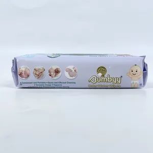 Freely Samples Offered Unscented for Sensitive Skin Baby Wet Wipes Disposable - Image 3