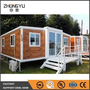 High Quality 20FT 40FT Luxury Portable Expandable Container House Prefabricated Modular Home Foldable Modular Tiny House with Kitchen and Bathroom - Image 2