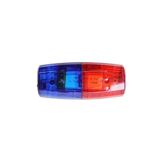 Multi-Functional Red and Blue Strobe Duty Light Rescue Safety LED Shoulder Light - Image 2