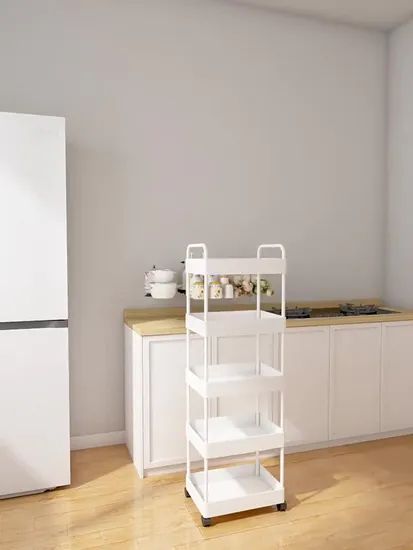 Directly Supplied Household Floor Standing Multifunctional Storage Kitchen Racks - Image 6