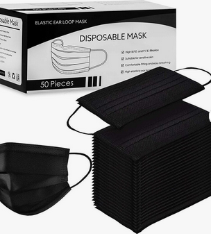 KN95 Face Mask. Cheap Disposable KN95 Face Mask, 5 Layer Cup Dust Safety .Disposable 3 layer facial mask,3 ply masks. - Image 4