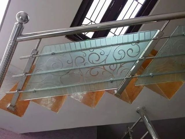 Balcony Staircase Glass Railing, For Home Design Panel Thickness 6 mm Position Balcony Glass Type Flat glass Usage/Application - Image 4