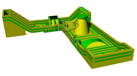 Inflatable Obstacle Course for Indoor Outdoor Playground - Image 3