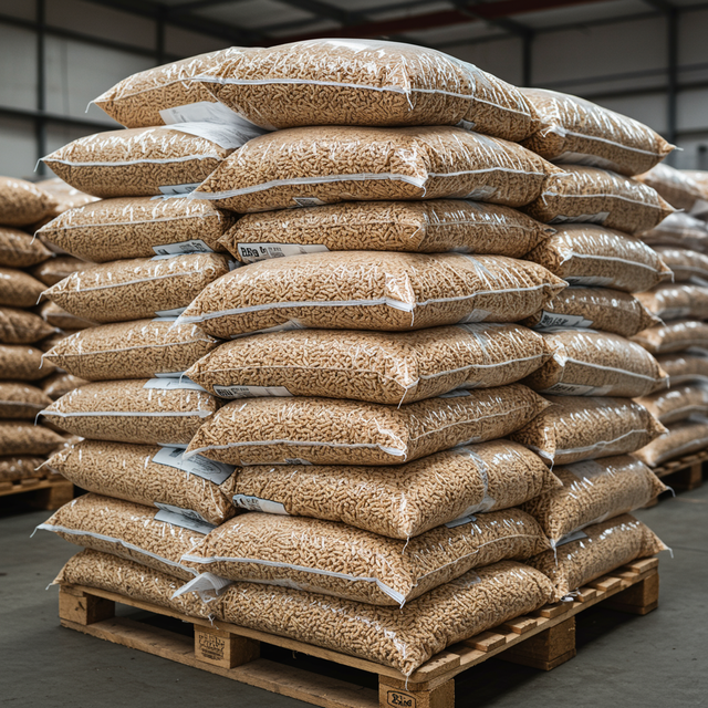 High Density Biomass Heating Fuel From Natural Resources Wood Pellets Offered In Export Packs - Image 5