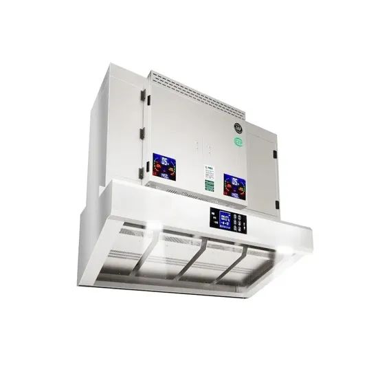 Sleek Design Integrated Range Hood Enhances Kitchen Aesthetics - Image 1