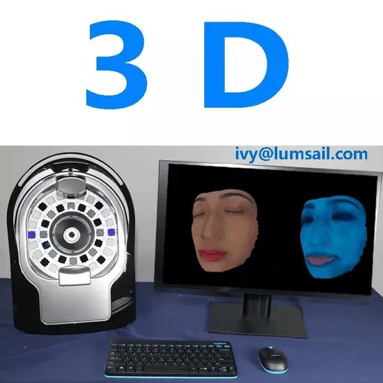 Analyzer Skin Facial Analysis Skin Monitor Analyzer Skin Detector 3D Digital Skin Analyzer Machine - Image 5