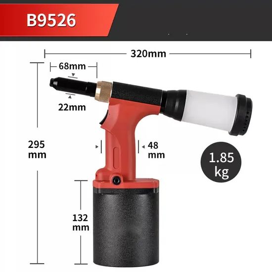 Professional Pneumatic Tools Seahorse Nail Steel Nail B9526 Pneumatic Riveting Gun - Image 1