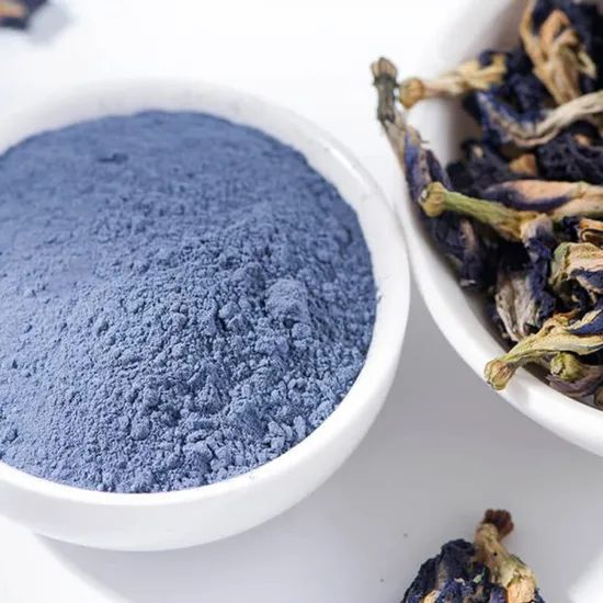 Water Soluble Butterfly Pea Flower Tea Powder 95% Butterfly Pea Powder - Image 2