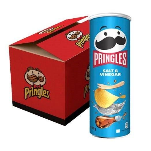 Wholesale Price Supplier Pringles Chips, Salt & Vinegar, 165gm - Image 5