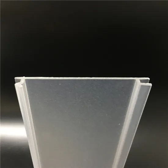 90mm Wide Frosted Plastic Lamp Cover Shape U Shape Model NO. LS161 HS Code 39162010 Specification 4ft length Certification CE, RoHS, ISO - Image 4